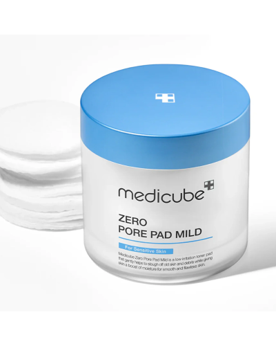 Корейские тонер-пады Medicube Zero Pore Pad Mild для чувствительной кожи и пор 70 шт