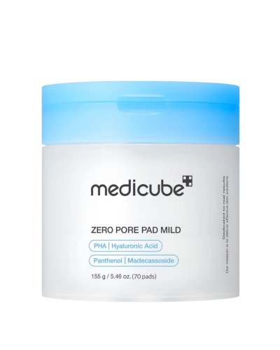 Корейские тонер-пады Medicube Zero Pore Pad Mild для чувствительной кожи и пор 70 шт