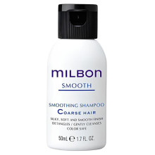 Milbon Smooth Smoothing Shampoo Coarse Hair — Разглаживающий Шампунь для Жёстких, Пористых Волос 50 мл