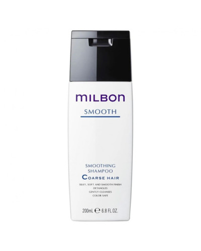 Розгладжувальний Шампунь Milbon Smooth Smoothing Shampoo Coarse Hair — для Жорсткого, Пористого Волосся 200 мл