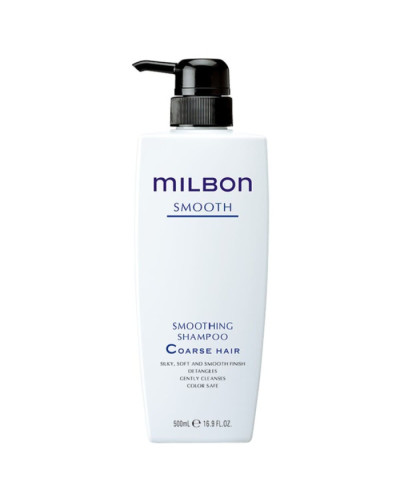 Разглаживающий Шампунь Milbon Smooth Smoothing Shampoo Coarse Hair — для Жёстких, Пористых Волос 500 мл