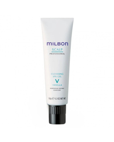 Очищувальний Гель для Шкіри Голови з Ароматом Ванілі — Milbon Scalp Professional Cleansing Spa Gel V Vanilla 150 г
