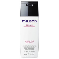 Milbon Repair Restorative Shampoo — восстанавливающий шампунь для слабых, поврежденных и окрашенных волос 200 мл
