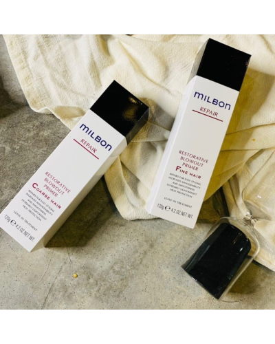 Крем-праймер Milbon Restorative Blowout Primer Coarse для жестких волос 120 г
