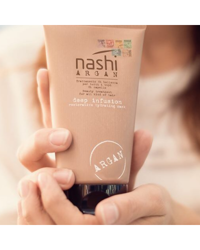 Восстанавливающая увлажняющая маска для волос Nashi Argan Deep Infusion Mask 150 мл