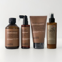 Nashi Argan FILLER THERAPY, Тонизирующий шампунь для волос, 250 мл