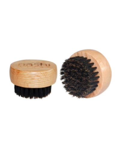 Щітка для бороди з натуральною щетиною Nashi Argan MEN LINE Beard Brush