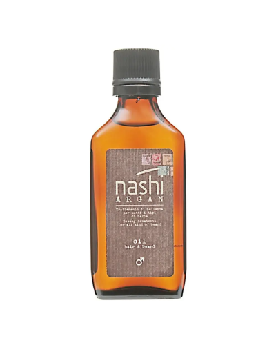 Олія для волосся і бороди Nashi Argan MEN LINE Oil Hair & Beard 50 мл 