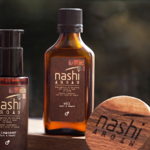 Nashi Argan MEN LINE, Масло для волосся та бороди, 50 мл