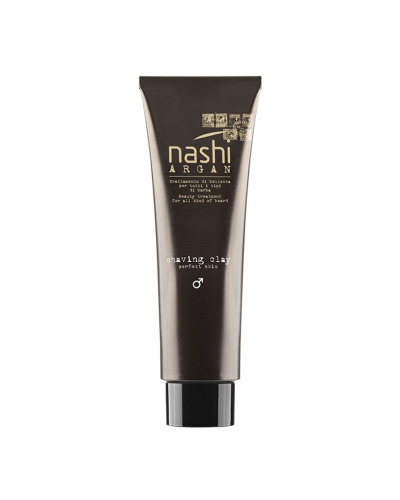 Зелений крем для гоління з аргановою олією Nashi Argan Shaving Clay 150 мл