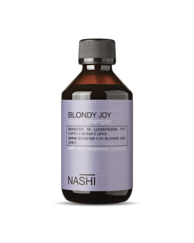 Шампунь проти жовтизни волосся Nashi Argan BLONDY JOY Purple Shampoo, 250 мл