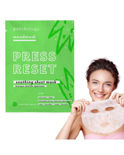  Успокаивающая и восстанавливающая тканевая маска для лица — Patchology Press Reset