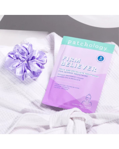 Разглаживающая маска для шеи и декольте — Patchology Firm Believer
