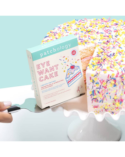 Разглаживающие и увлажняющие патчи для глаз 5 пар — Patchology Eye Want Cake Limited Edition