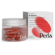 Perla Helsa A-Biotin Біотин з Амінокислотами для Волосся 60 капсул