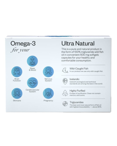 Омега-3 из мяса тунца Perla Helsa Omega-3 Tuna 120 капсул