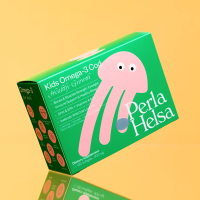 Perla Helsa Kids Omega-3 Cod Омега-3 из трески для детейс витаминами A и D3 — 120 капсул