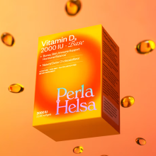 Perla Helsa Витамин D3 BASE 2000 МО (60 капсул)
