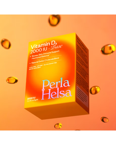 Витамин Perla Helsa D3 BASE 2000 МО (60 капсул)