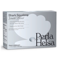 Perla Helsa Shark Squalene Сквален антиоксидант для кожи 120 капсул