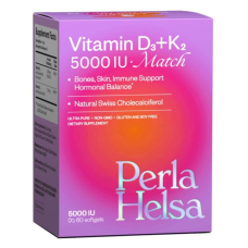 Витамин D3 из K2 для иммунитета, костей и сердца Perla Helsa Vitamin D3 + K2 Match 5000 IU