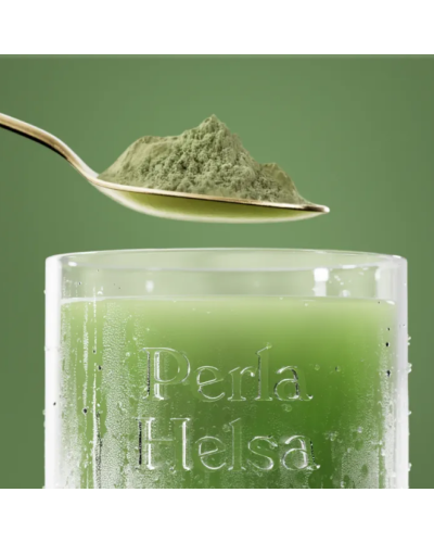 Зелёный микс суперфудов Perla Helsa Super Greens для ежедневного баланса 20 порций