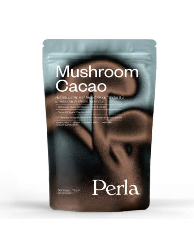 Функціональний напій Perla Helsa Mushroom Cacao з адаптогенами 175 г