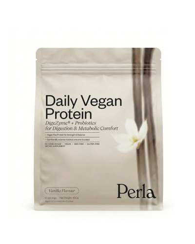 Веганський протеїн Perla Helsa Daily Vegan Protein для підтримки м’язів і травлення 15 порцій