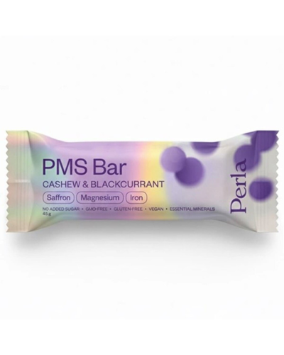 Функціональний батончик Perla Helsa PMS Bar з кеш’ю та чорною смородиною 10 шт