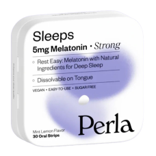 Perla Helsa Sleeps Strong — стрипсы с мелатонином и травами для сна, 5 мг