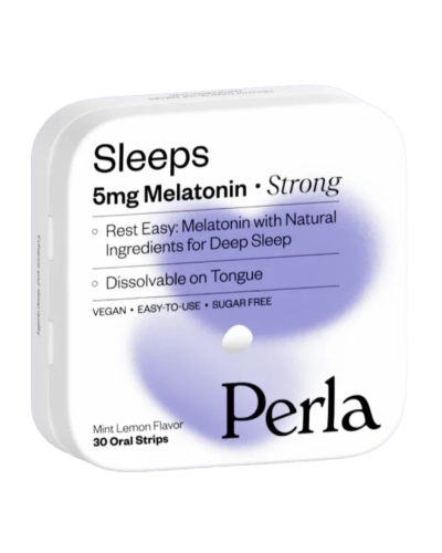 Стрипсы с мелатонином и травами для сна Perla Helsa Sleeps Strong 5 мг
