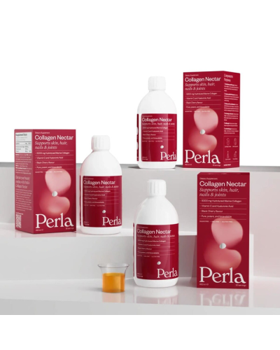 Коллаген Нектар со Вкусом Черешни Perla Helsa Collagen Nectar Black Cherry 450 мл