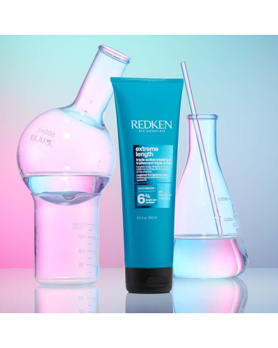 Маска для зміцнення і росту волосся Redken Extreme Length Triple Action Treatment 250 мл