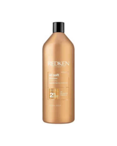 Увлажняющий шампунь с арганойRedken All Soft Shampoo 1000 мл 
