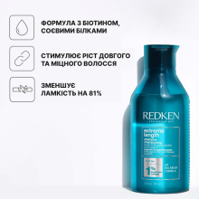 REDKEN Extreme Length шампунь с биотином для укрепления длинных волос 300 мл