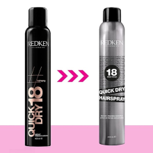 REDKEN Quick Dry 18 спрей для миттєвого завершення укладки волосся 400 мл