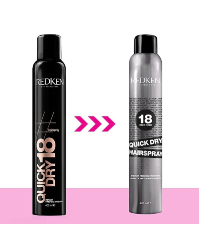 Лак сильної фіксації Redken Quick Dry Hairspray 18 400 мл