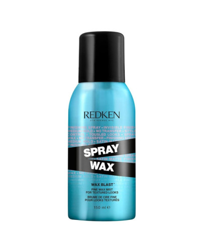 Текстурирующий Спрей‑Воск Redken Spray Wax для Объёма и Разделения Прядей 150 мл