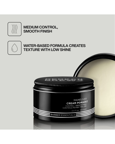 Крем-помада середньої фіксації для чоловіків Redken Brews Maneuver Cream Pomade 100 мл