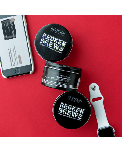 Крем-помада середньої фіксації для чоловіків Redken Brews Maneuver Cream Pomade 100 мл