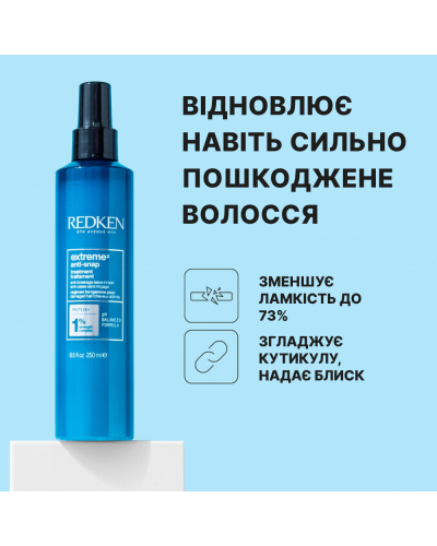 Захист від ламкості волосся Redken Extreme Anti-Snap Leave-In 250 мл