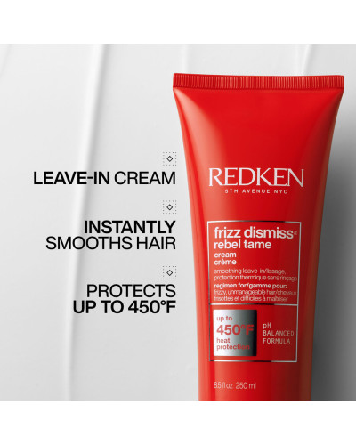 Несмываемый Крем для Гладкости и Термозащиты Redken Frizz Dismiss Rebel Tame 250 мл