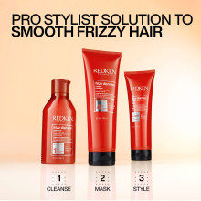 REDKEN Frizz Dismiss Rebel Tame незмивний крем для дисципліни та термозахисту волосся 250 мл