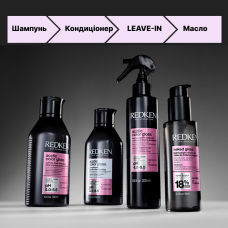 Redken Acidic Color Gloss Heat Protection Treatment, термозахисний спрей для захисту кольору та сяяння фарбованого волосся, 200 мл