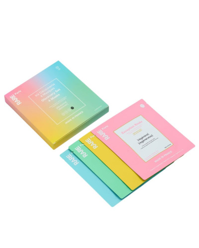 RARE Paris Box of 4 Face Mask — Набір із чотирьох масок для обличчя