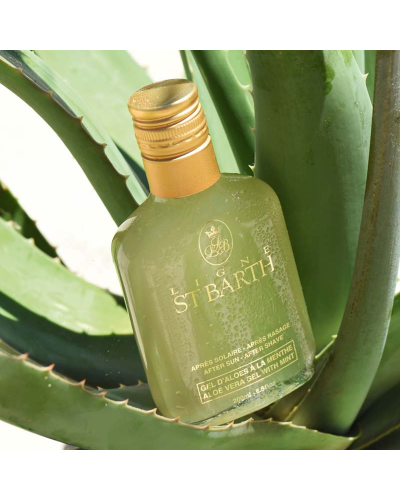 Гель Ligne St Barth Gel d’Aloe à la Menthe для зволоження, заспокоєння та охолодження шкіри 200 мл