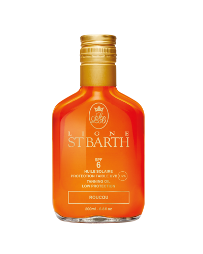 Олія для засмаги Ligne St Barth Roucou Tanning Oil SPF 6 для рівномірної засмаги та живлення шкіри 200 мл