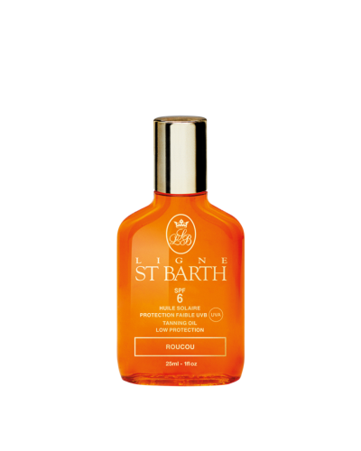 Масло для загара Ligne St Barth Roucou Tanning Oil SPF 6 для ровного загара и питания кожи 25 мл
