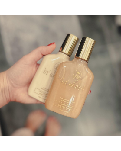 Крем-гель для душу Ligne St Barth Shower Cream Amber Vanilla для очищення, живлення та м’якості шкіри 125 мл