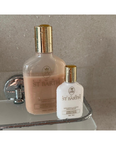 Крем-гель для душу Ligne St Barth Shower Cream Amber Vanilla для очищення, живлення та м’якості шкіри 125 мл